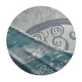 thumbnail image 4 of Orinice Symbolism Round Table Cover Stain Resistant Washable Indoor Outdoor Tablecloth Kitchen Dining Wedding Parties 100% Polyester Fiber 54-58, 4 of 8