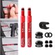 thumbnail image 5 of Neumático sin cámara DYNWAVEMX extensor de válvula Presta 50mm rojo 2 piezas vástago de válvula sin cámara, 5 of 8