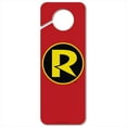 thumbnail image 1 of Batman Robin Logo Plastic Door Knob Hanger Sign, 1 of 7