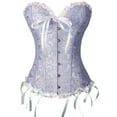 thumbnail image 1 of Corsé de pecho completo para mujer, corsé bustier gótico vintage, 1 of 5