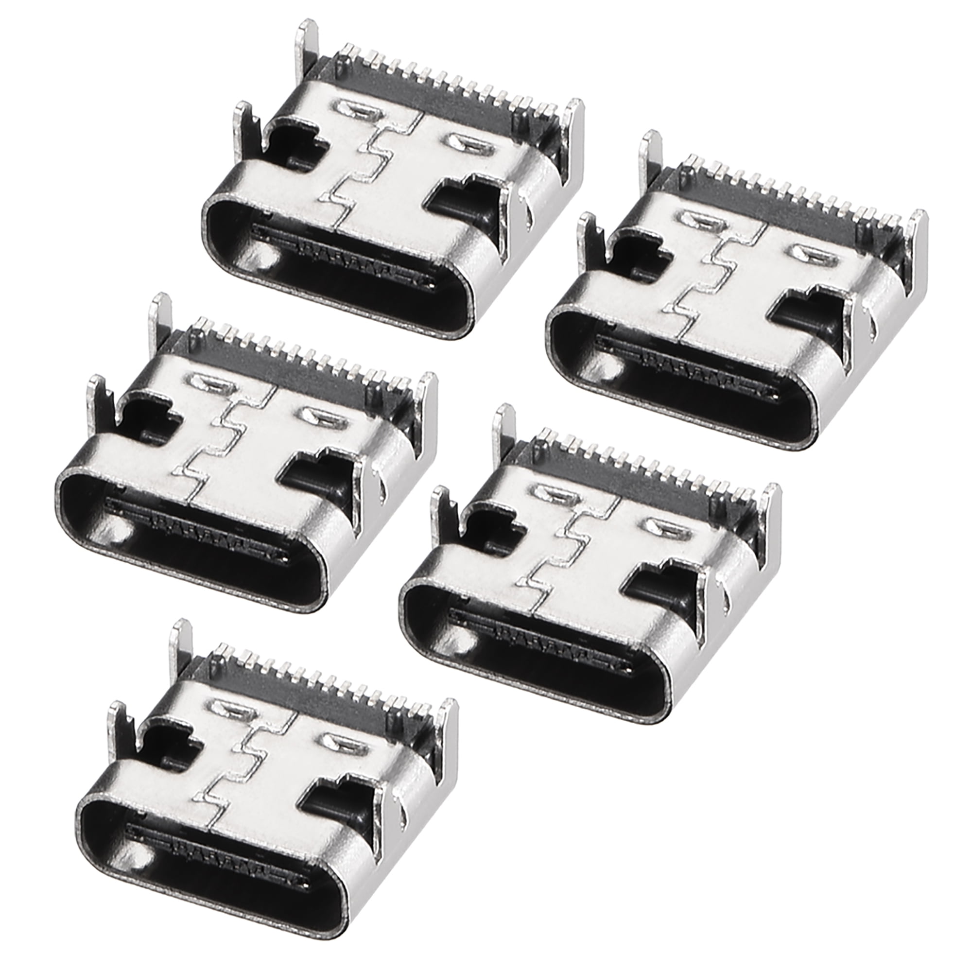 Keszoox 5 Sets 5.08mm Pitch Male & Female No Soldering Green Phoenix Type Connector 3 Pin PCB Screw Terminal Block 