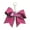 Dark Pink, variant on Fabric Alloy Bowknot Pendant Keychain Sturdy Construction Everyday Carry Key Accessory for Fashion Enthusiasts