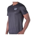thumbnail image 2 of Playera Wilson Talla M Deportivo Negro, 2 of 4
