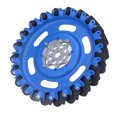 thumbnail image 3 of Roues Omnidirectionnelles, Omnidirectionnel Roue Omni DIY Omni Roue Robot Omnidirectionnel Roue Haute Performance, 3 of 8