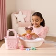 thumbnail image 2 of LullaBaby Bath Doll & Basket Plush Baby Doll & Bath Toys in Basket, 2 of 7