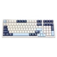 thumbnail image 2 of [Interruptor Verde Arándano Coreano] Freewolf K8 Coreano + 2.4G + Teclado Intercambiable en Caliente Tres Modos Con Cable (interruptor Azul Azul Blanco), 2 of 9
