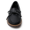 thumbnail image 3 of Minnetonka Women's Deerskin Tread, Black, 10 M, 3 of 6
