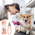 thumbnail image 1 of Stainless Steel Pet Nail Clipper for Safe Dog and Cat Grooming with Quick Guard Trimmer System, 1 of 4