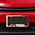 thumbnail image 2 of Minnesota NCAA Golden Gophers Chrome Metal (Set of 2) License Plate Frames with Tie Dye Design, 2 of 6