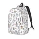 thumbnail image 2 of Enfermera En Apuros Enfermera Médico Adolescente Mochila Ligera Escuela Secundaria Viaje Mochila para Hombres Mujeres Portátil Bolsa de Lona, 2 of 5