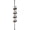 Black, variant on 60° Rotating Shower Caddy Tension Pole with 4-Tier Rustproof Lazy Susan 35-128 Inch No Drilling Coner Shelves Adjustable Shower Rack for Bathroom Bathtub Washbasin Plant Storage