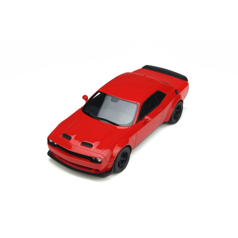 GT Spirit 2021 Dodge Challenger SRT Super Stock, Red US042 - 1/18 Scale  Resin Model Toy Car