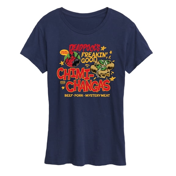 Marvel - Deadpool's Chimichangas - Women's Short Sleeve Graphic T-Shirt
