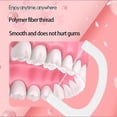 thumbnail image 4 of 5 in 1 Mini Toothbrush & Floss & Tongue Scraper & Toothpick Set, 5 in 1 Toothbrush & Floss, Disposable Toothbrushes with Toothpaste, Portable Oral Care for Travel Work (1bag), 4 of 8