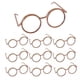 thumbnail image 1 of Gafas de sol artesanales,Gafas para muñecas hechas a mano: accesorio para hacer muñecas,Gafas con montura de alambre de metal para decoración de muñecas y mascotas,Muñeca Vestir Gafas, 1 of 8
