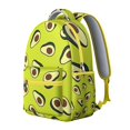 thumbnail image 2 of Avocado Design Bookbag – Lightweight & Spacious for School, Work, Travel, Trendy Print, Comfortable Fit, Great Gift for Students & Coworkers, 2 of 6
