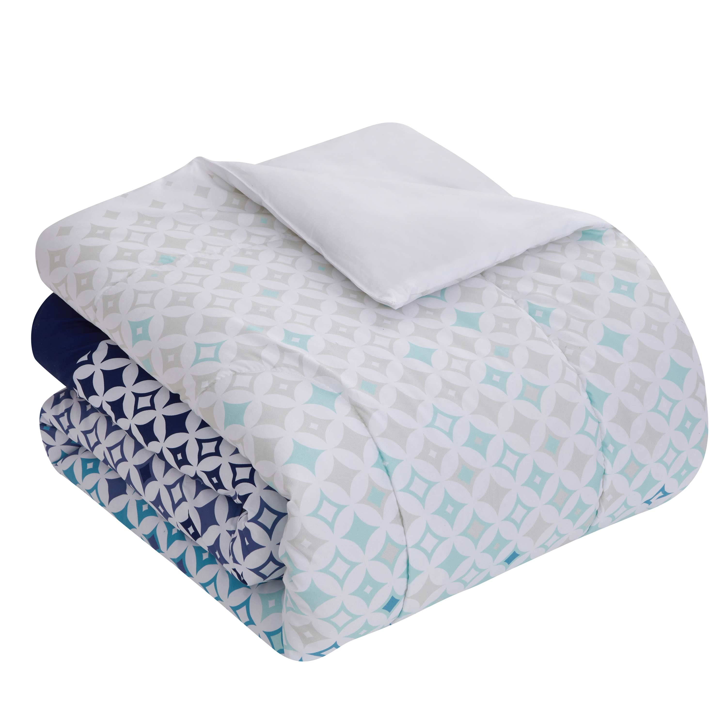 7 Piece Genova Bed in a Bag Comforter & Sheet Set Full