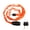 Orange, variant on RIDERACE 37.4 IN Zinc Alloy Bike Chain Lock, Heavy Duty Anti Theft Bicycle Lock with 2 Keys, Steel Chain, Wear-Resistant Cloth Cover, for Bikes, Scooters, Motorcycles & Outdoor Security