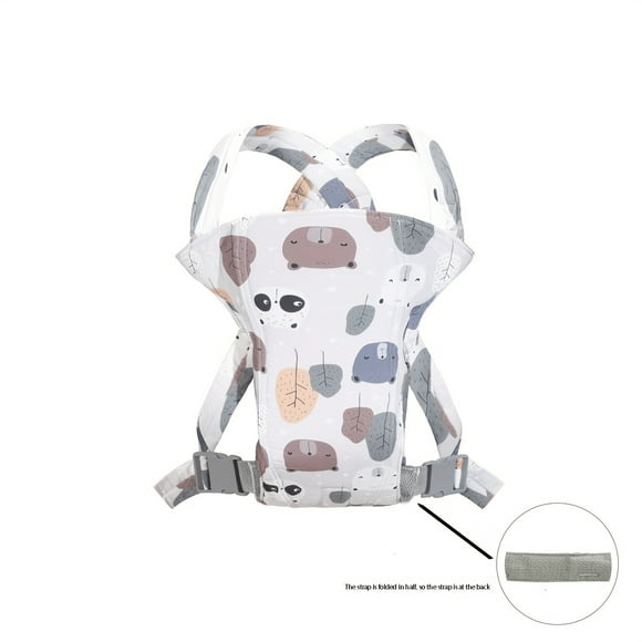 Cartoon Baby Carrier 0-48 Month Ergonomic Infant Kid Baby Hip-seat Sling Front Facing