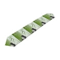 thumbnail image 2 of EREHome Bamboo Stone Table Runner 13x70 Inches Green Table Top Decoration, 2 of 5