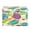 WSWES148, variant on Colorful rainbow onions pattern Foldable Kids Toy Chest with Flip-Top Lid, Collapsible Fabric Toy Storage Organizer/Bin/Box/Basket/Trunk for Toddler