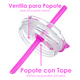 thumbnail image 2 of PopYum Set de 3 Popotes + 1 Cepillo de Limpieza para Vasos Térmicos de 9oz POPYUM PKC9S, 2 of 4