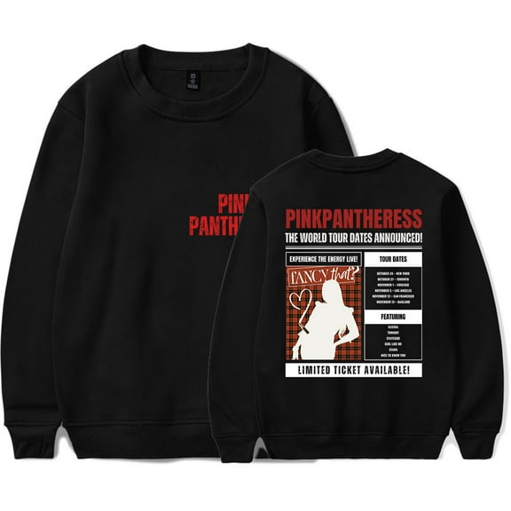 PinkPantheress Album Fancy That Tour Crewneck Sweatshirt Merch Casual Sweatshirt Unisex Clothing