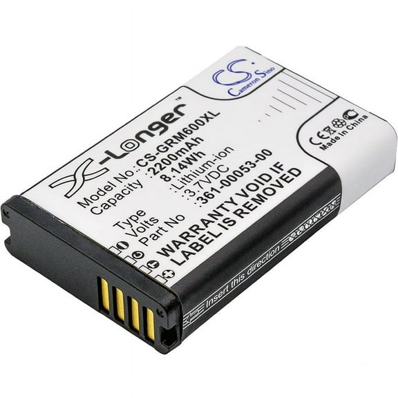 Replacement Battery for Garmin 010-11599-00,010-11654-03,361-00053-00,361-00053-04,3.7V/2200mAh