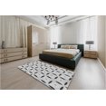 thumbnail image 5 of Ahgly Company Machine Washable Indoor Round Transitional Gray Area Rugs, 8' Round, 5 of 7
