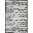 thumbnail image 2 of Unique Loom Outdoor Modern Collection Area Rug - Cartago (4' x 6' Rectangle Charcoal/Ivory), 2 of 6