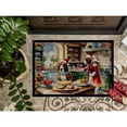 thumbnail image 3 of Carolines Treasures DAC3722JMAT 24 x 36 in.  Basset Hound Christmas Cookies Doormat, 3 of 5