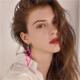 thumbnail image 6 of Acrylic Exaggerated Lightning Earrings Statement Punk Retro Geometric Delicate Neon Personalized Earrings Accessory Jewelry for Women, 6 of 7