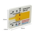 Tyre Tread Depth Gauge Caliper Car Motorcycle Trailer Wheel Measure
