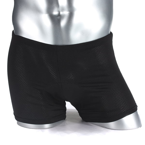 Unisex Black Bicycle Cycling Bike Short Underwear Pants Gel 3D Padded 2.1cm Thickness Coolmax by
