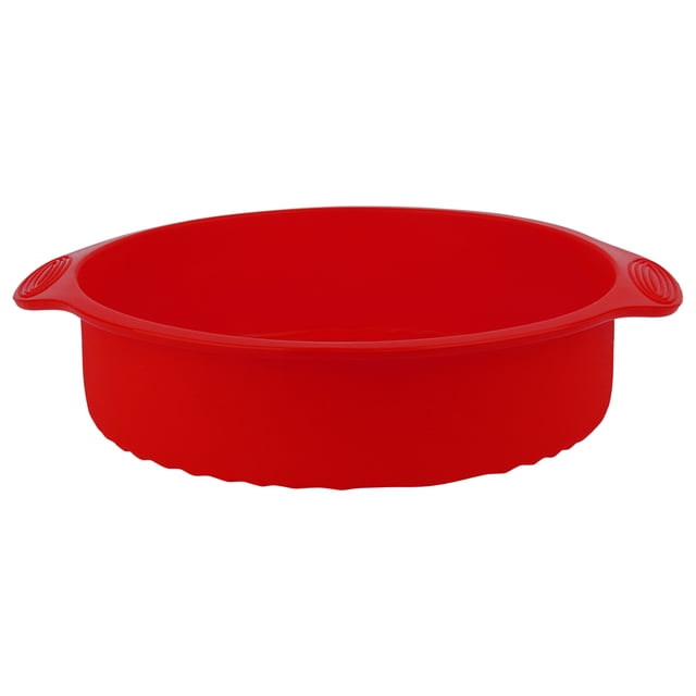 nobrands Cake Mold 11.42inch Round Shape 3D Silicone Baking Cake Mold DIY Baking Cake Pan Tray(??)