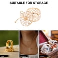 thumbnail image 3 of KONTONTY Creative Golden Crystal Keepsake Box for Home Jewelry Storage, 3 of 8