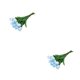 thumbnail image 1 of Arreglos Florales Injueey Tulipanes Simulados 10 Bolsas Azul Claro, 1 of 6