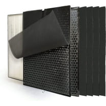 HEPA Filter Carbon Replacement Set For Air Doct Air Purifier 3000 3000M Includes (1) HEPA (2) Carbon VOC Filters (4) Pre Filters