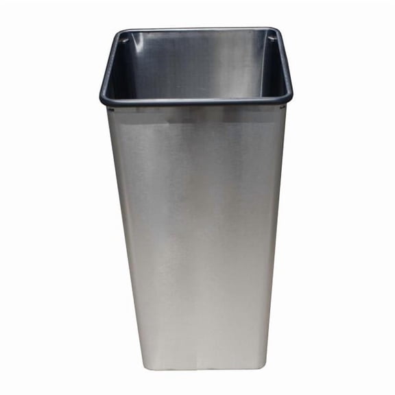 Witt Industries 13HSS 13 gal Hamper, Stainless Steel