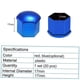 thumbnail image 2 of 20pcs Universal 17mm Wheel Nut Covers Lug Nut Caps Screw Protector, 2 of 5