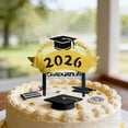 thumbnail image 4 of Klonfd Graduation Cake Class Of 2026 Cake Toppers Grad Cap Decorative Cupcake Inserts Graduation Theme Party, 4 of 5