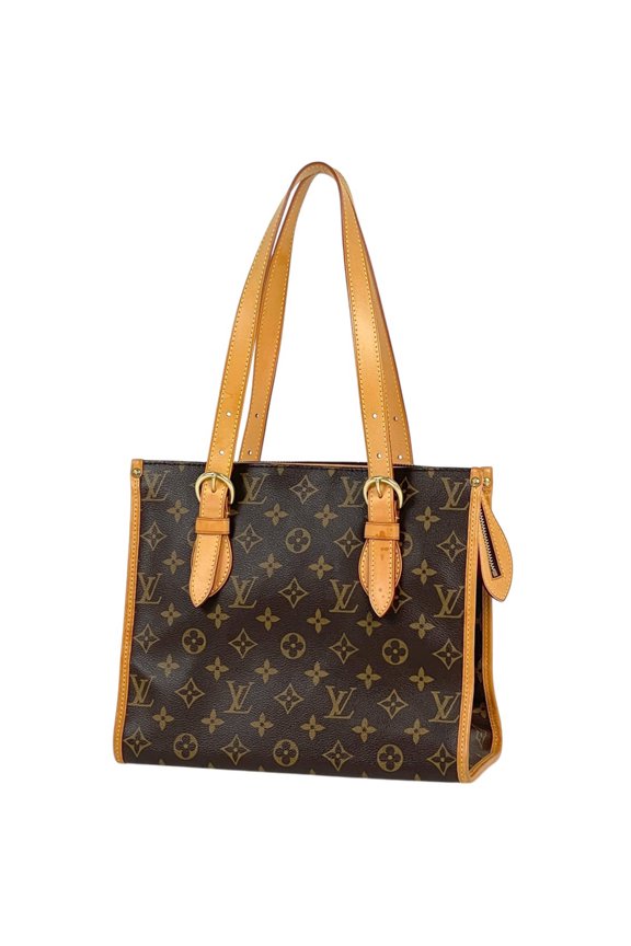 Pre-Owned Louis Vuitton Popincourt O handbag, Monogram Brown, M40007, Women's