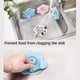 thumbnail image 5 of Tapones de silicona para desagüe de ducha, protectores de desagüe de bañera y ducha con ventosas para baño, bañera y cocina, paquete de 4, 5 of 7