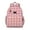 Pink-96, variant on Rustic Deer Hunting Backpack with Artistic Buck Head and Geometric Forest Design for Elementary School