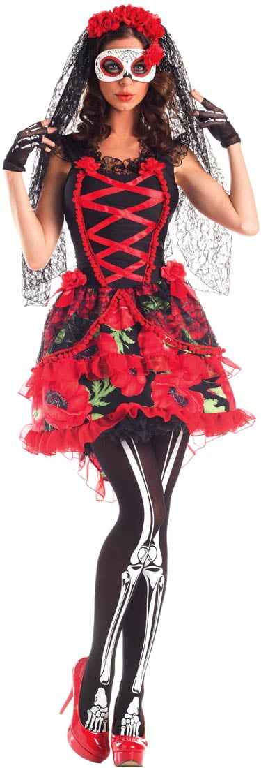 day of the dead senorita costume