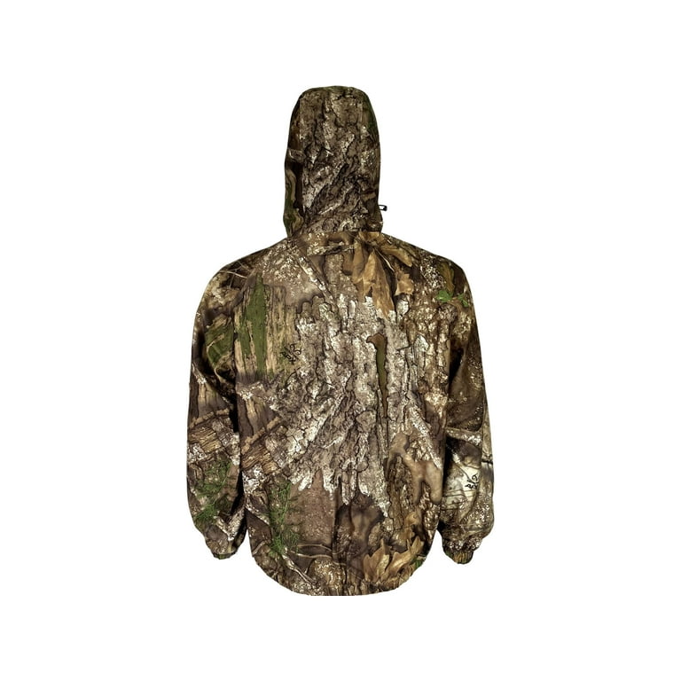 MidwayUSA Men's Cold Bay Waterproof Rain Jacket Realtree APX Large