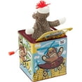 thumbnail image 2 of Schylling Sock Monkey Stuffed Animal Jack in The Box, 2 of 4
