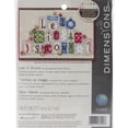 thumbnail image 2 of Dimensions Mini Counted Cross Stitch Kit 7"X5"-Let It Snow (14 Count), 2 of 2