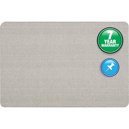 Fabric Pin Boards - Quartet, QRT7684G, Oval Office™ Fabric Bulletin Board, 1 / Each