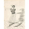 thumbnail image 3 of Cyprián Majerník 18x24 Black Modern Framed Museum Art Print Titled - Dancer (1934), 3 of 5